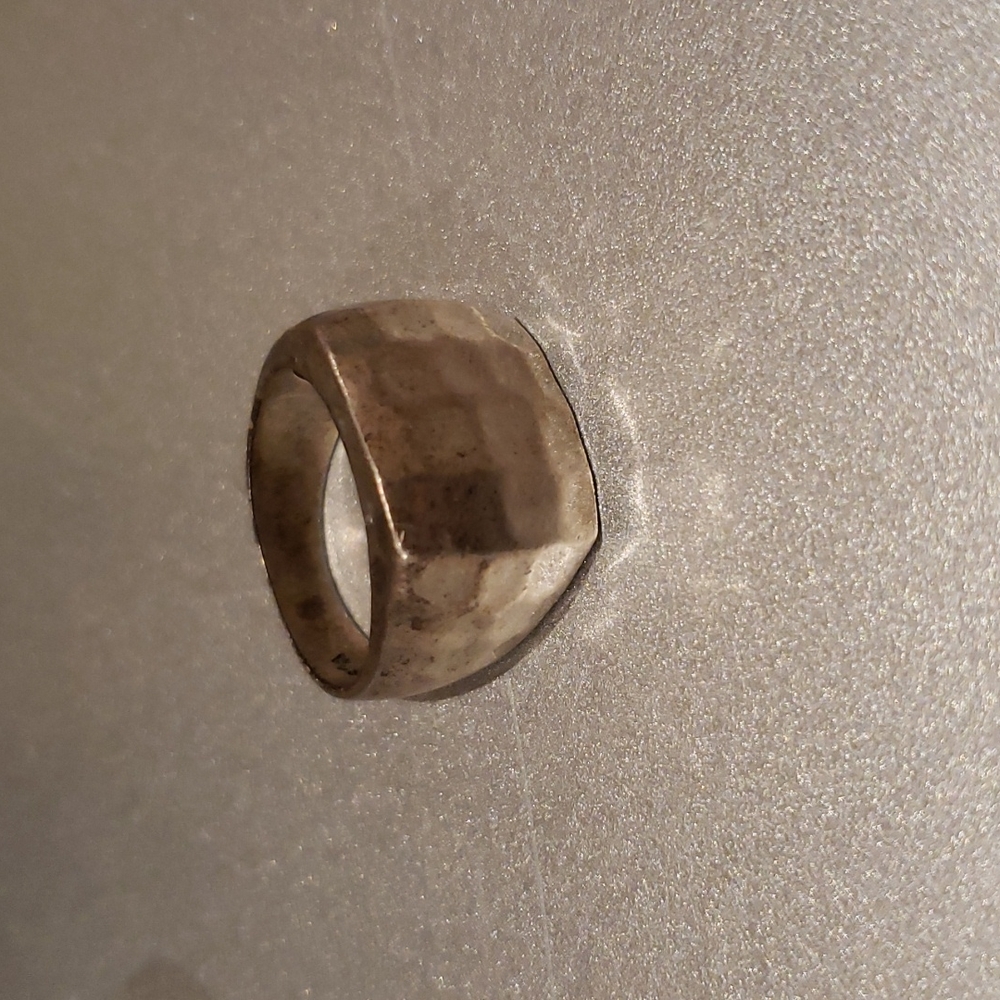 Chunky Sterling Silver Ring